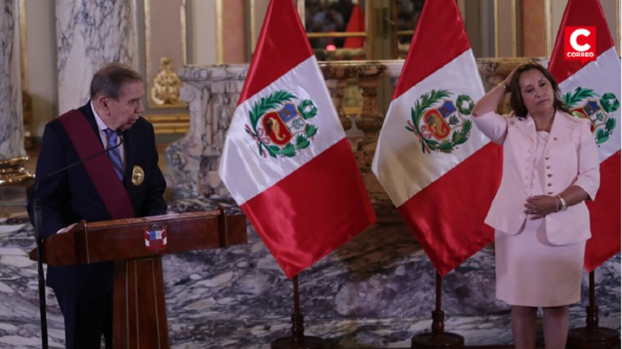 La condecoración con la orden de El Sol del Perú, en el grado de Gran Cruz, se realizó en una ceremonia celebrada en el Palacio de Gobierno. (Fotos: Alessandro Currarino / @photo.gec)