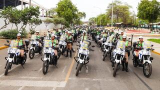 Piura: Gobierno Regional entrega a la policía 150 motos para reforzar seguridad ciudadana
