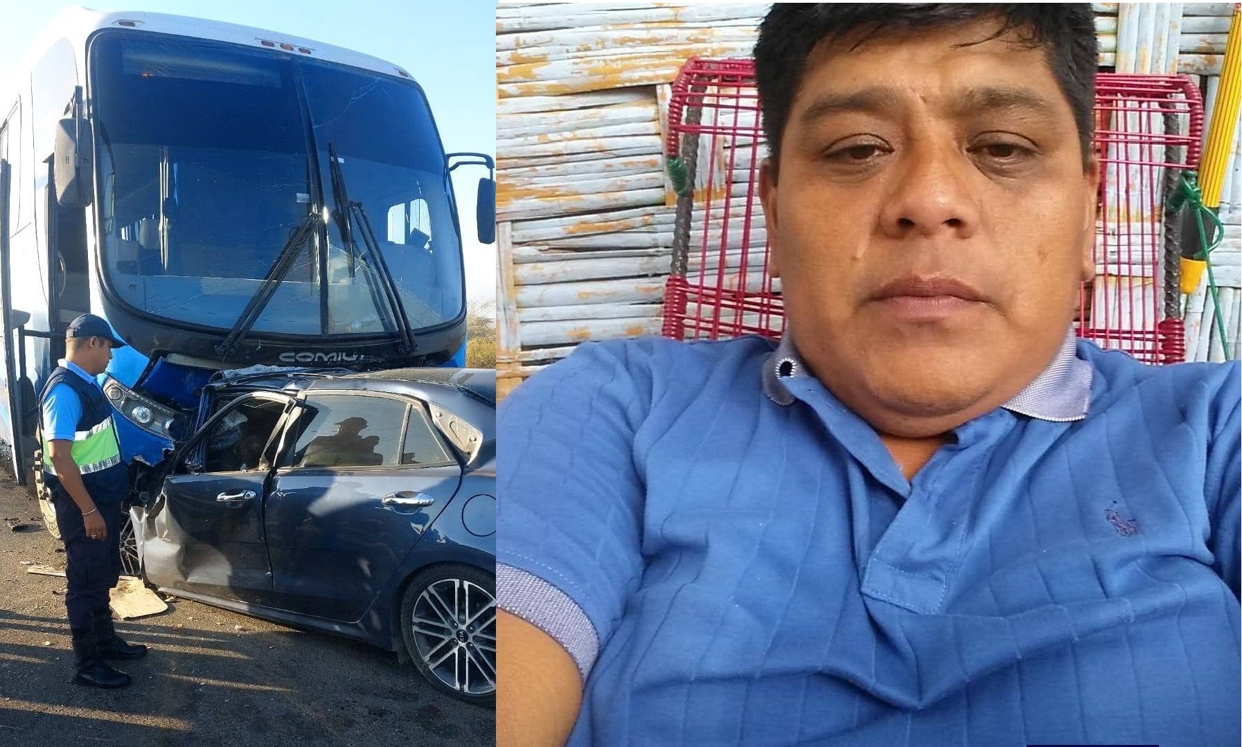 Hombre perdió la vida en accidente de tránsito.