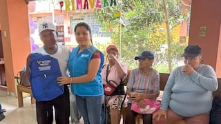 Más de 20 adultos mayores de Nasca retornarán a las aulas gracias a programa de alfabetización