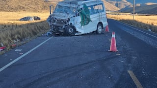 Puno: Dos fallecidos tras un violento choque de vehículos en la vía Interoceánica