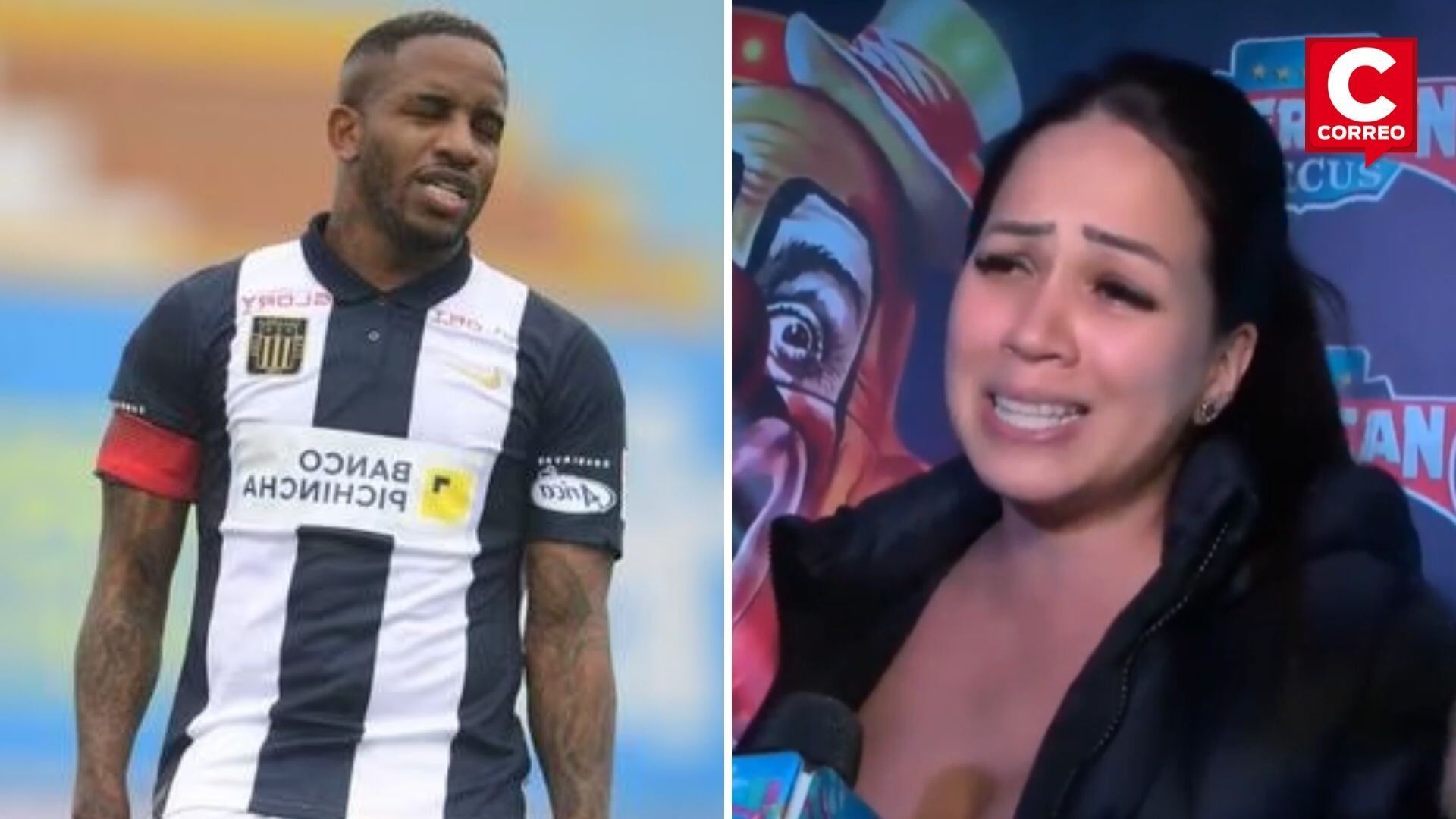 Melissa Klug sobre inmueble de Farfán. Foto: Composición Correo