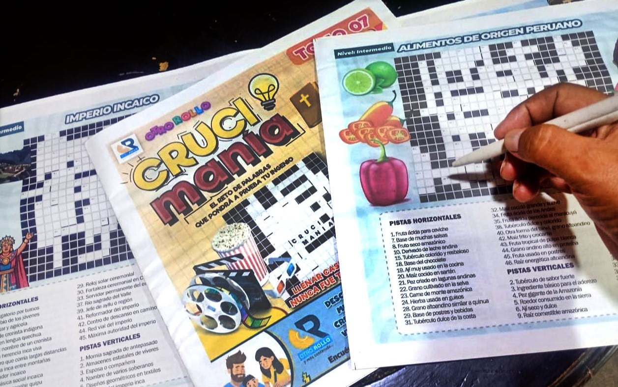 Diario Correo de Piura entrega a todos sus lectores un nuevo encarte de crucimanía.
