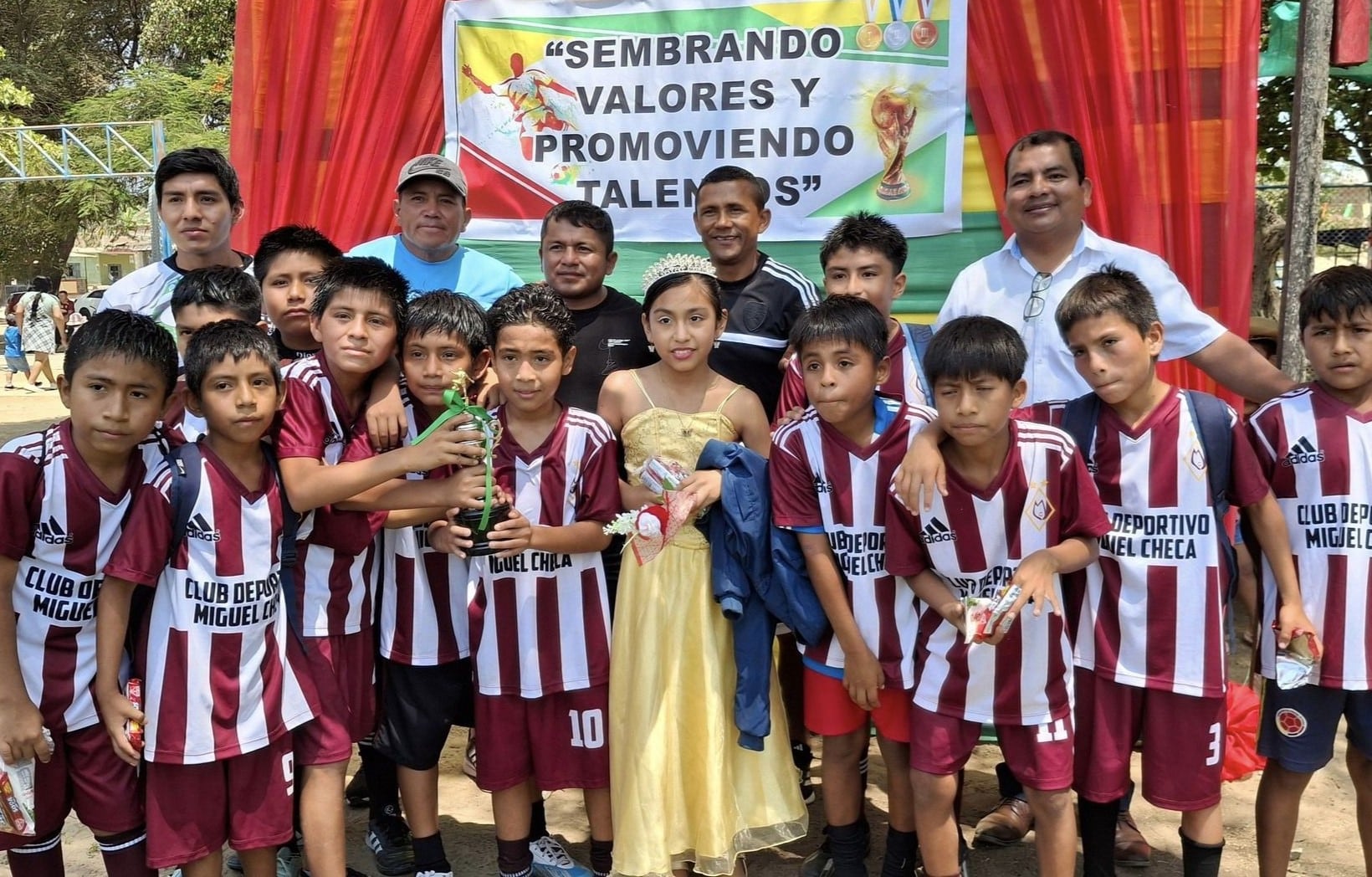 Se confundió con los menores del distrito de Mallaritos en campeonato de fútbol.