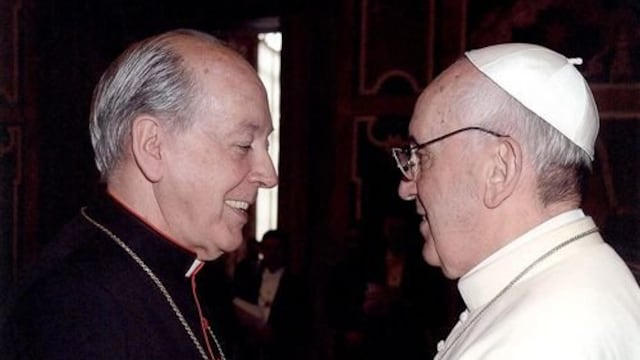 ​Papa Francisco a cardenal Cipriani: “Les pido que recen y haga rezar por mí”
