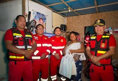 Bomberos de Pisco asisten parto de emergencia y salvan a madre y recién nacido