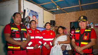 Bomberos de Pisco asisten parto de emergencia y salvan a madre y recién nacido