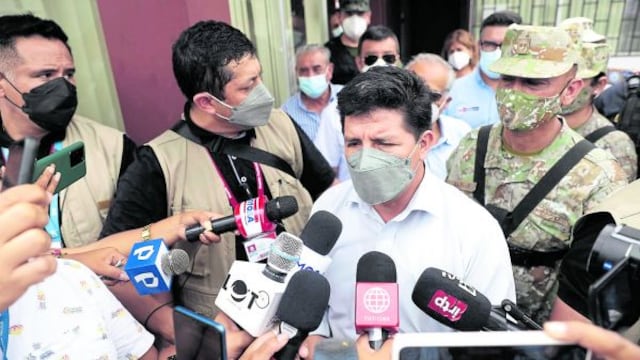 Lambayeque: Presidente Castillo evita hablar sobre ministro