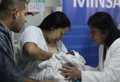 Instituto Nacional Materno Perinatal presentó a los primeros bebés nacidos del 2026 (FOTOS)