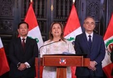 Dina Boluarte sobre las investigaciones del Ministerio Público: “No nos distraen sus carpetas fiscales”