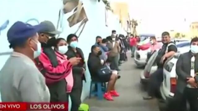 “Estoy aquí desde las 2 de la mañana”: reportan largas colas para recoger pavo en Los Olivos (VIDEO)