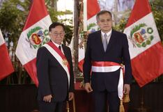 Presidente Balcázar toma juramento a José Zapata Morante como nuevo ministro del Interior