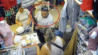 Delincuente roba prendas tras hacerse pasar como cliente en mercado Modelo de Chiclayo