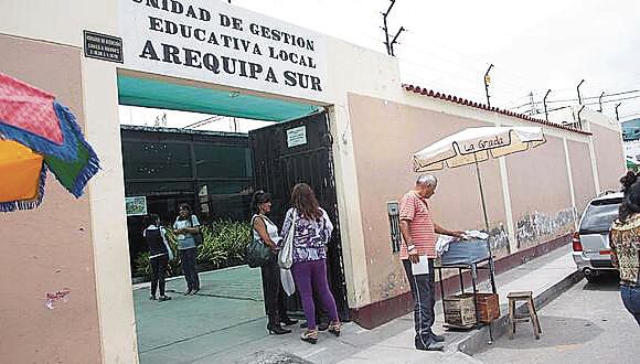 Ugel Sur Arequipa tiene denuncias en plataforma del Minedu. Foto: GEC.