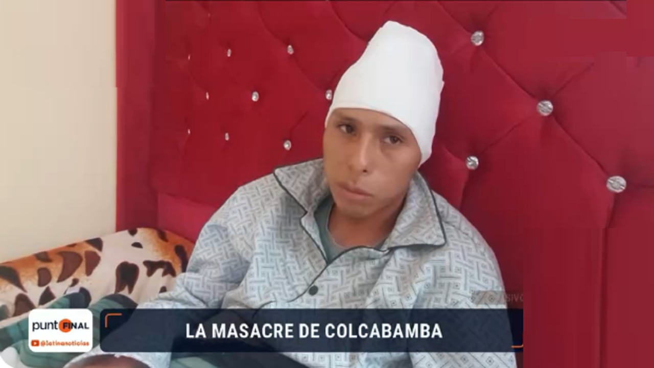 Sobreviviente denuncia ataque sin advertencia y presunta siembra de municiones. (Foto: Captura Punto Final)