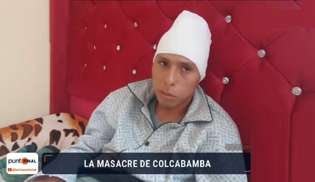 Sobreviviente denuncia ataque sin advertencia y presunta siembra de municiones. (Foto: Captura Punto Final)