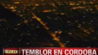 Fuerte temblor se registró en Argentina
