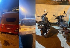 Ica: policía recupera cinco vehículos durante operativo en La Tierra Prometida