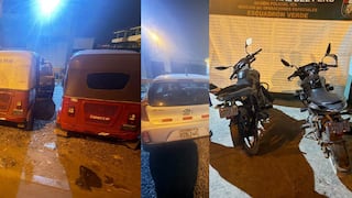 Ica: policía recupera cinco vehículos durante operativo en La Tierra Prometida