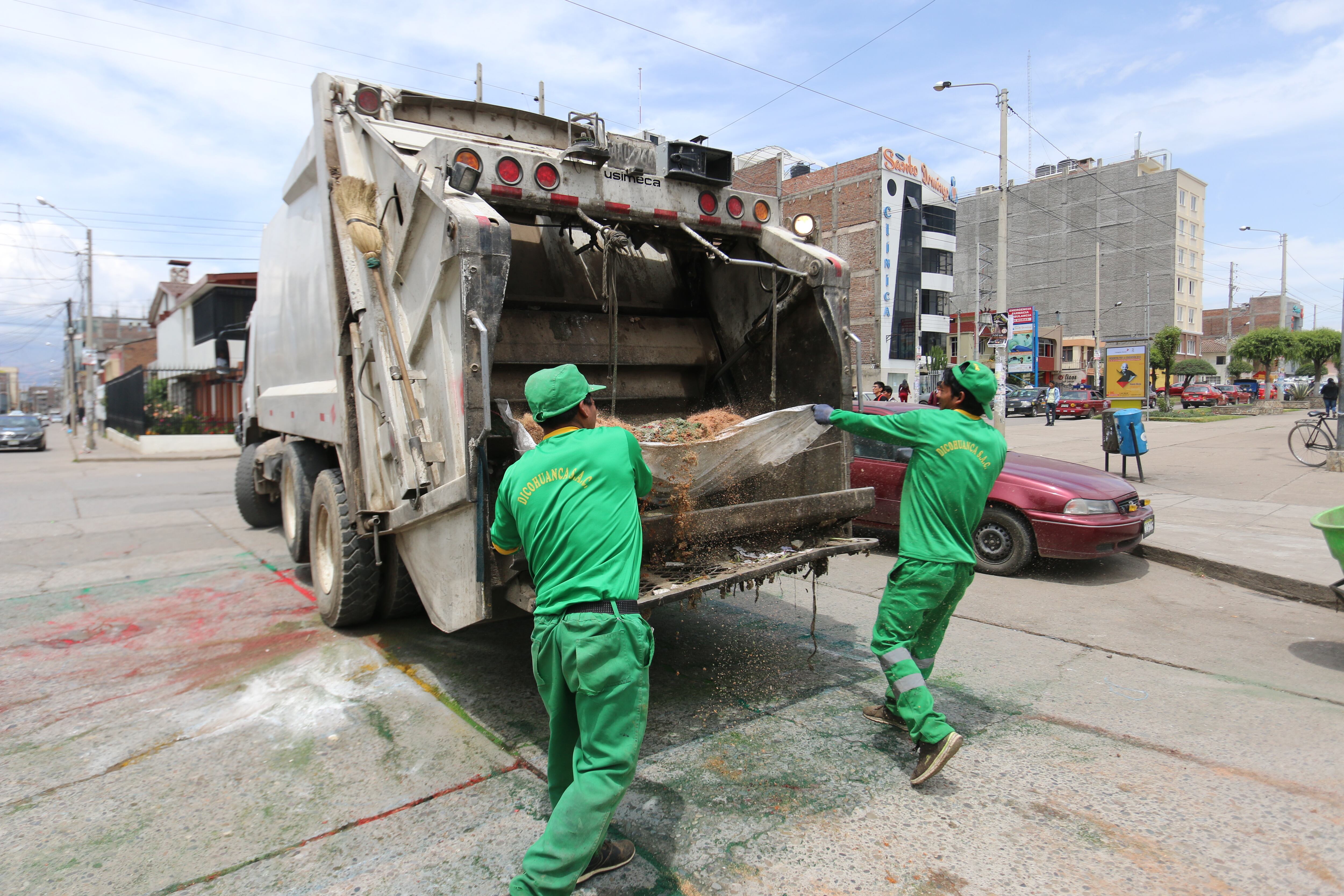 Limpieza publica - barrendero - recolector de basura. Fotos/Angel Ramon 53285