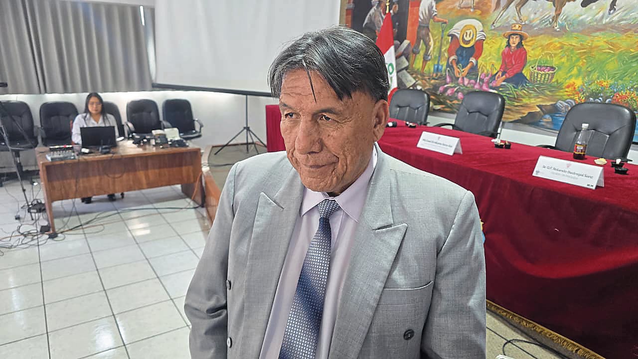 Alcalde encargado de Arequipa, Rolando Bedregal. Foto: GEC.
