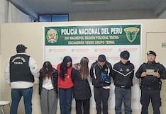 Detienen a la banda “Los químicos” en casa del Cercado de Tacna
