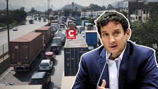 Renzo Reggiardo propone que vehículos de carga pesada circulen solo de noche para reducir tráfico en Lima