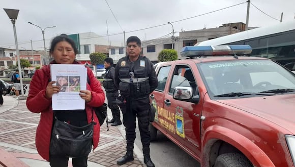 Familiares de Lorena Noemí Velásquez Huarachi (18) realizaron un "plantón". (Foto: Difusión )