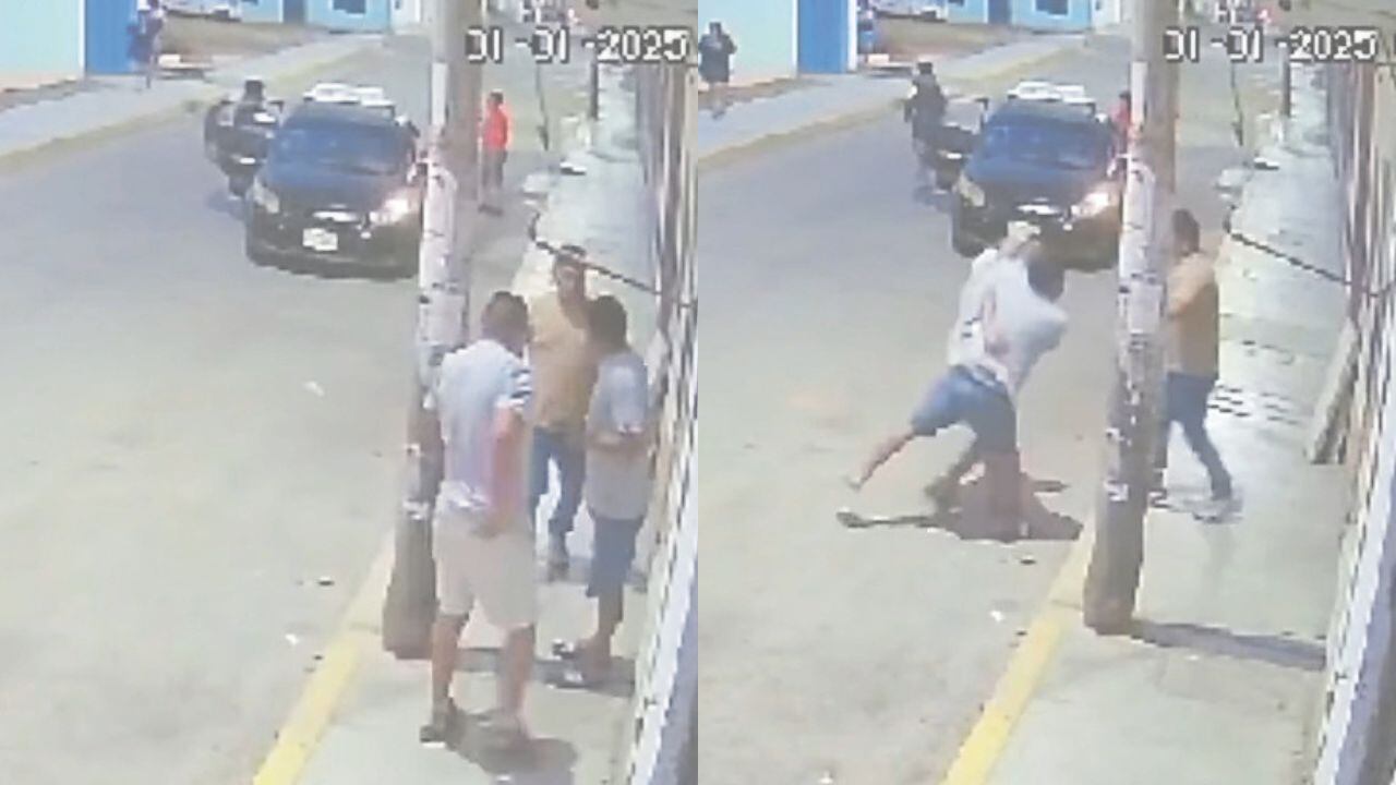Criminales interceptaron a su víctima en el barrio 4 de Alto Trujillo. Luego, a empellones, la obligaron a subir a un auto al que le habían colocado una farola de una empresa de taxi.