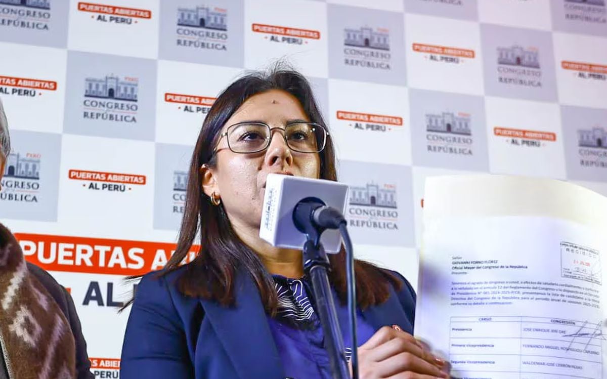 Aliaga sobre Zegarra: “Dio cuenta de proveedor a empresaria que ofreció apoyo para su campaña”. (Foto: Congreso)