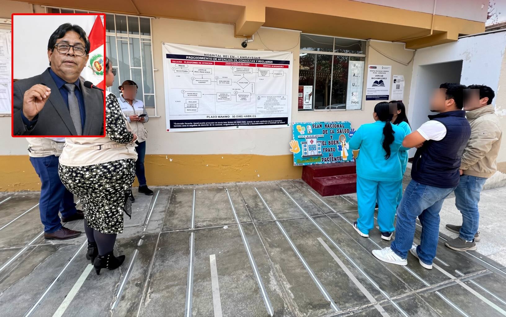 Wilmer Antón pasó de técnico administrativo a abogado en nosocomio Belén.