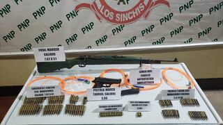 Junín: PNP interviene laboratorio de droga y encuentra armas de fuego en Satipo