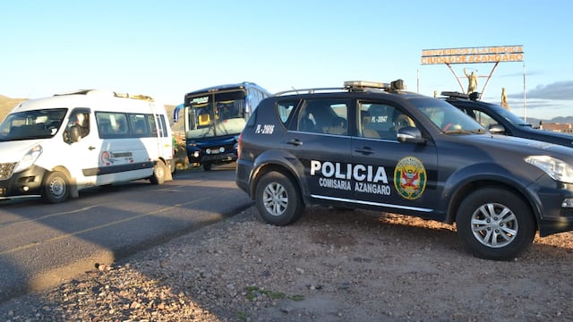 Más de 100 vehículos fueron intervenidos durante operativo en Azángaro