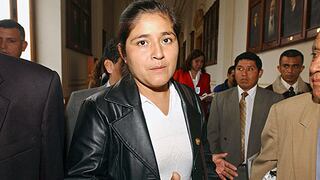 Excongresista Nancy Obregón ya está en penal de Chorrillos