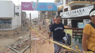 Lambayeque: Obra paralizada en Puerto Eten es un peligro para vecinos y turistas