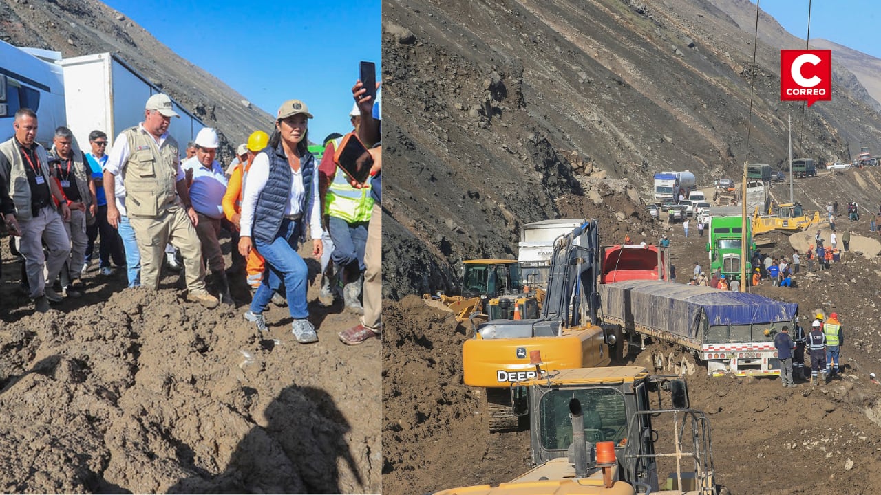 Keiko Fujimori informó que se priorizará el tránsito de buses de pasajeros luego de culminar las labores de limpieza de la vía. (Fotos: flickr - Presidencia)
