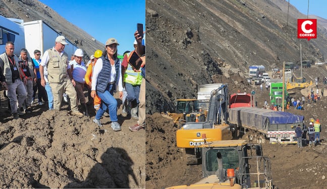 Keiko Fujimori informó que se priorizará el tránsito de buses de pasajeros luego de culminar las labores de limpieza de la vía. (Fotos: flickr - Presidencia)