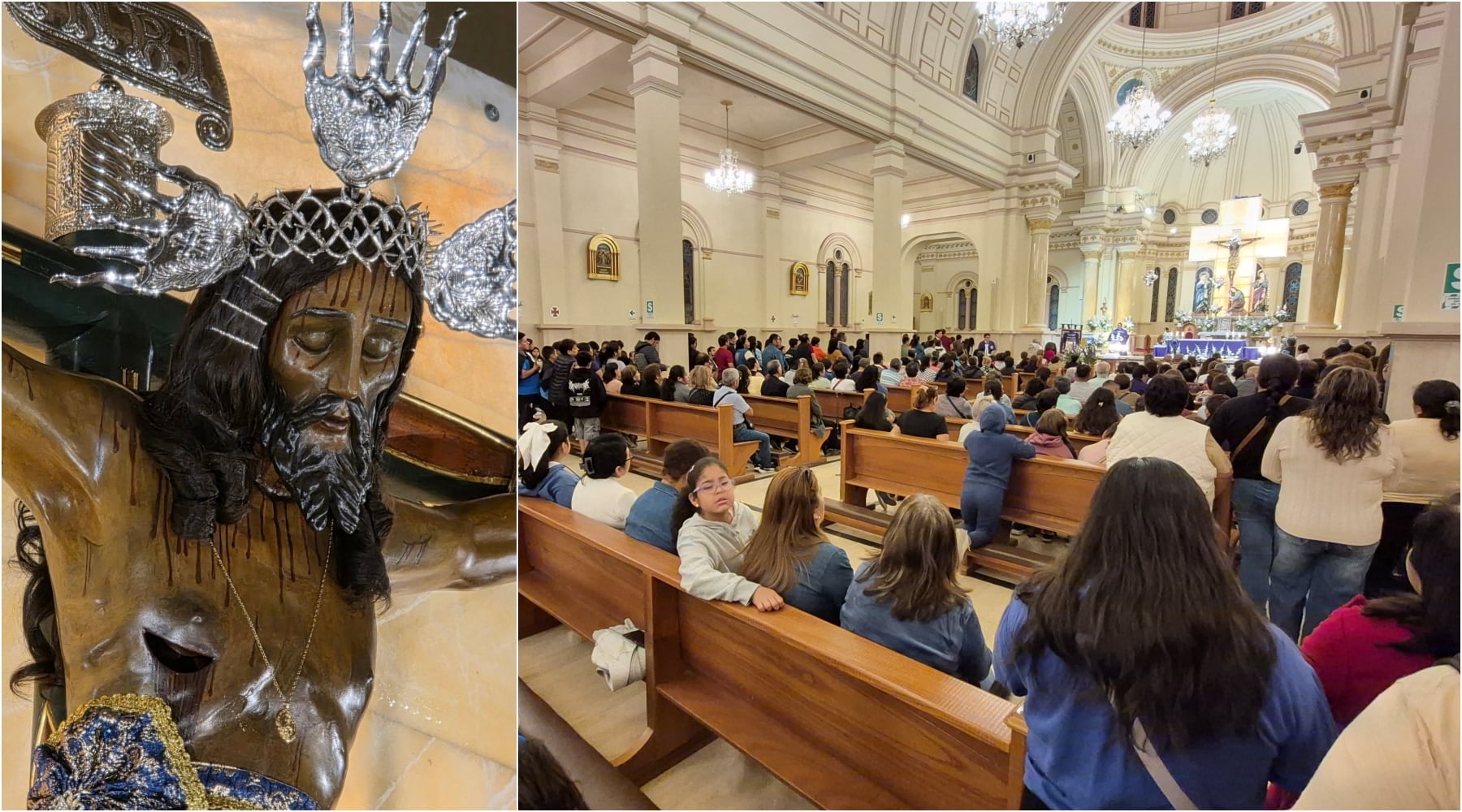 Ica: continúan las novenas en honor al Señor de Luren y procesión pasará por la av. Siete en Parcona