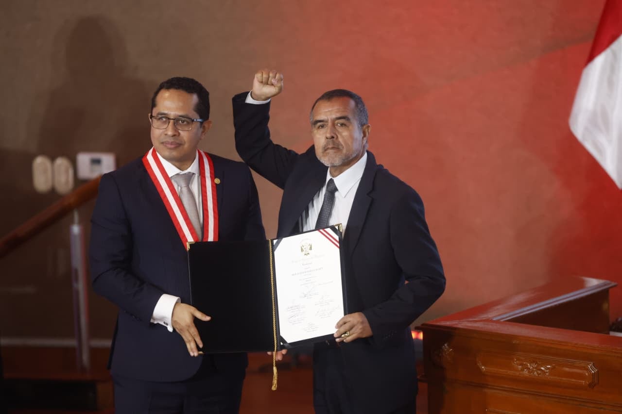 Iber Antenor Maravi Olarte (Juntos por el Perú) - Senador distrito único nacional. (Foto: Mario Zapata/GEC)