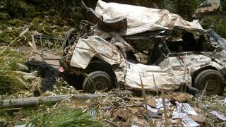 Huánuco: 4 personas mueren en accidente de tránsito