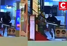 Independencia: Delincuentes armados asaltan tienda de celulares en Megaplaza (VIDEO)
