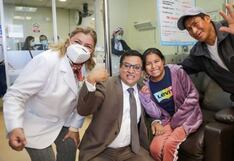 Joven huancavelicana con enfermedad hepática y renal se somete a exitoso trasplante doble