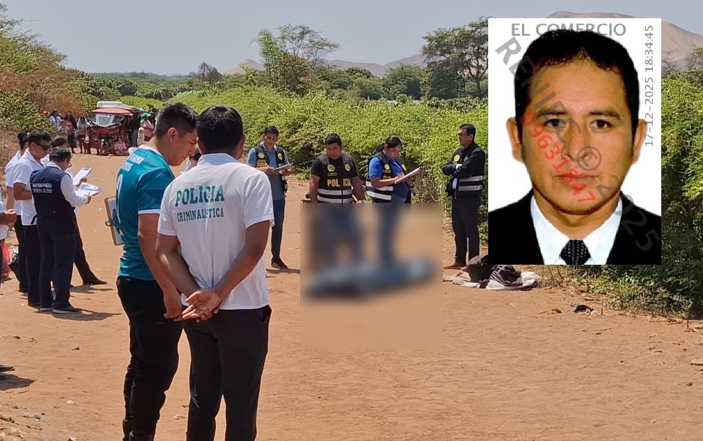 Agricultor fue asesinado por personas en proceso de identificación.