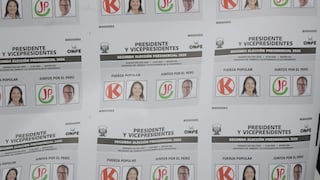 ONPE realiza prueba de impresión de cédulas para segunda vuelta presidencial
