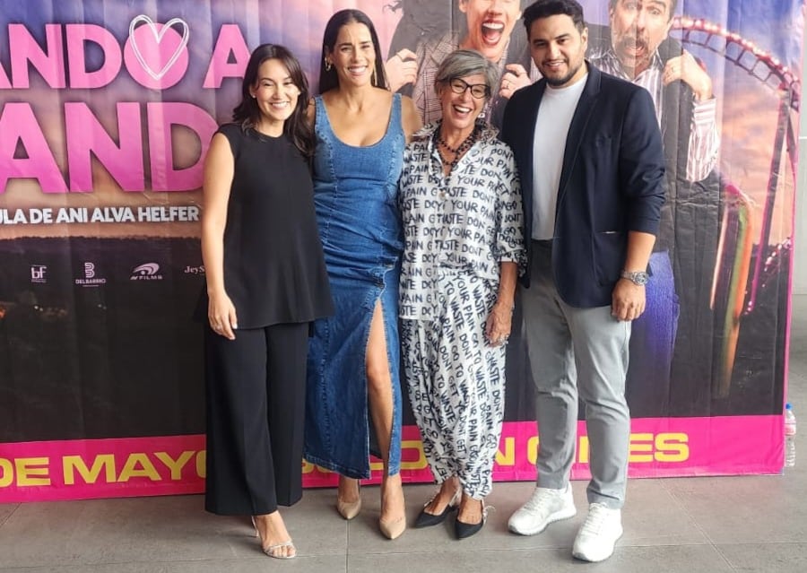 Gianella Neyra, Michelle Alexander, Ani Alva y Dorián Fernández, el equipo detrás de "Amando a Amanda".