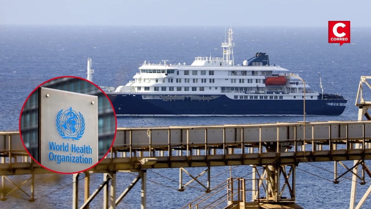 OMS declara fin del brote de hantavirus en crucero tras aplicar cuarentena y descartar nuevos casos. Composición: Diario Correo.
