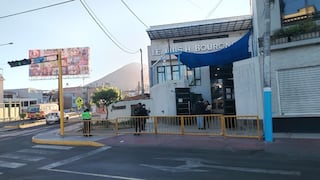 Dejan propaganda electoral junto a local de votación pese a prohibición en Arequipa