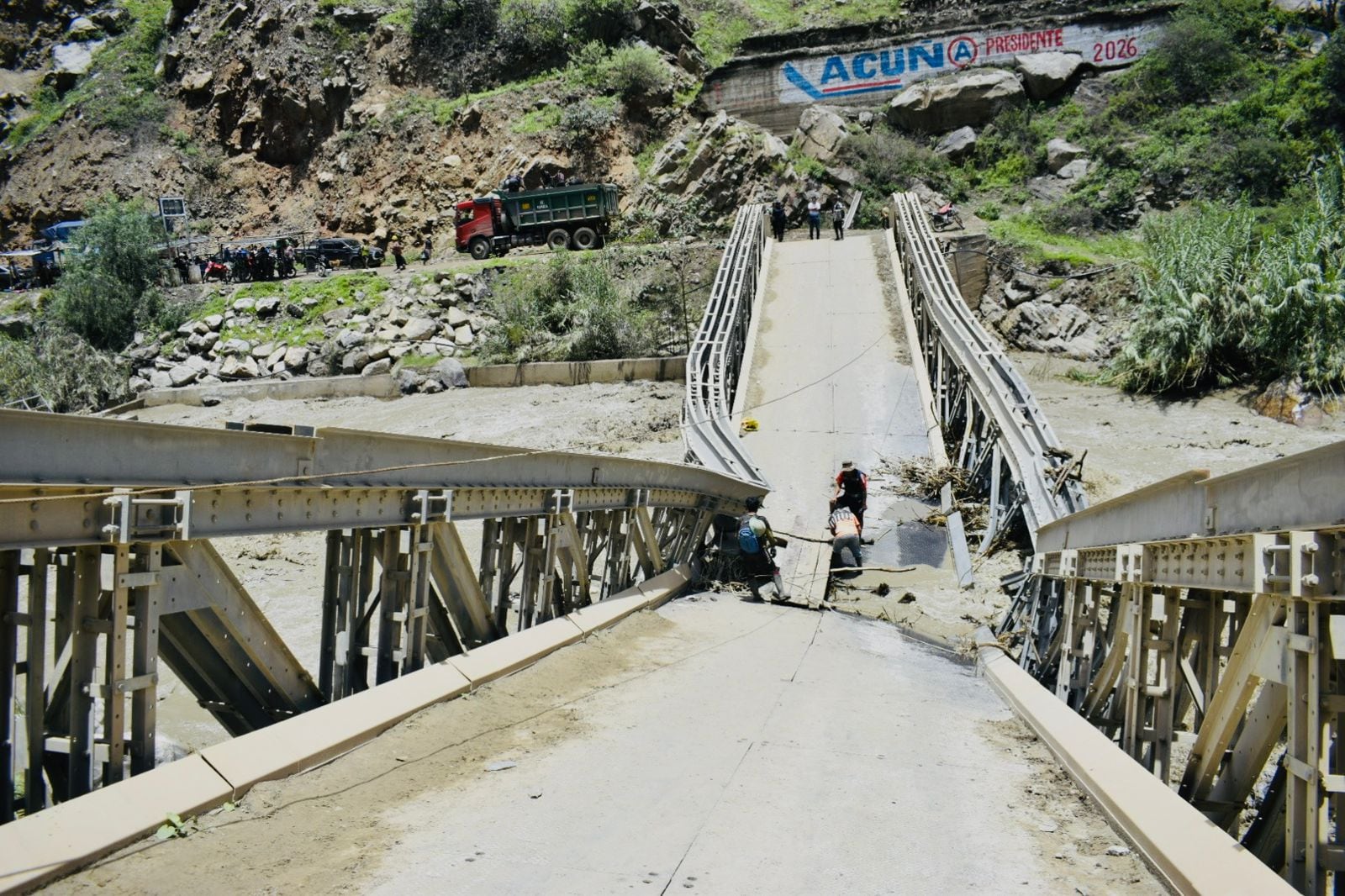 Buscan solución para evitar el aislamiento del distrito de Sayapullo, en la provincia de Gran Chimú.
