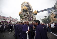 Señor de los Milagros realiza su tercera salida y congrega a miles de fieles en el Cercado de Lima (FOTOS)