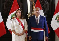 Dina Boluarte tomó juramento de César Sandoval como nuevo titular del MTC